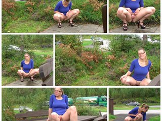 Fotzenpräsentation und undichte Fotze